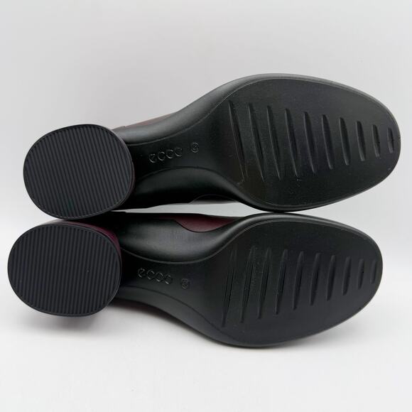 Ecco Womens Sculpted Luxury Modern Pump EU 41 US 10-10.5 Fig Purple Leather NIB - Picture 12 of 13